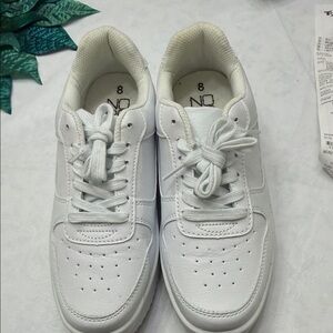 No Boundaries White Memory Foam Sneakers